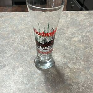 Budweiser beer glass  
